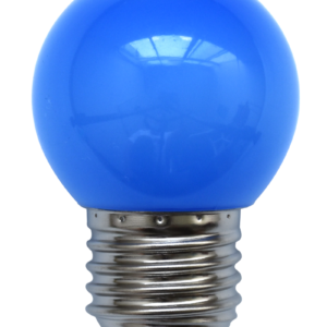 Bombillo Led E27 G45 Pinpon - 2W AZUL