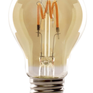 Bombillo Led Filamento E27 A60 Espiral - 3W 3000K AMBAR
