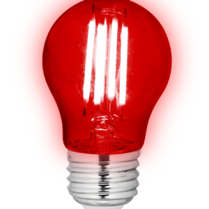 Bombillo Led Filamento E27 G45 - 4W ROJO