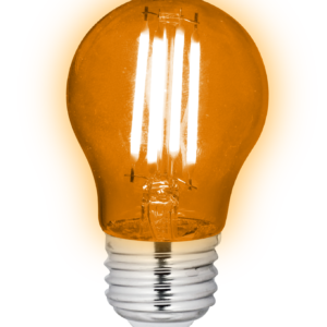 Bombillo Led Filamento E27 G45 - 4W NARANJA