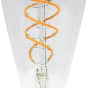 Bombillo Led Filamento E27 Pera Espiral - 5W 3000K