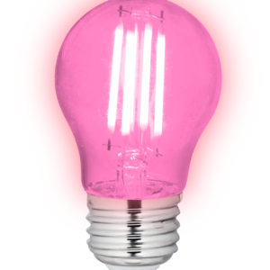 Bombillo Led Filamento E27 G45 - 4W ROSA