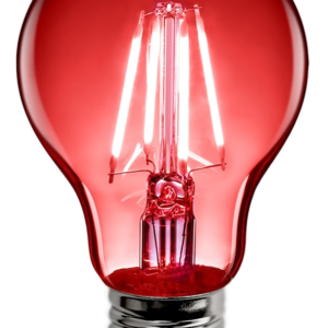 Bombillo Led Filamento E27 A60 - 5W ROJO