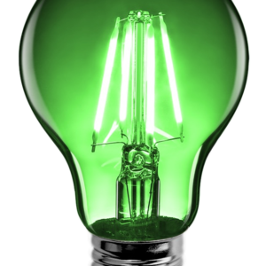 Bombillo Led Filamento E27 A60 - 5W VERDE