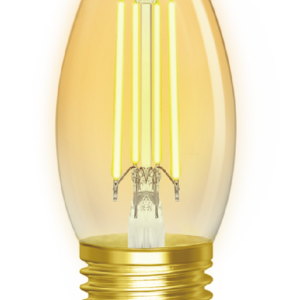Bombillo Led Filamento E27 Vela - 5W 2200K AMBAR