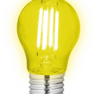 Bombillo Led Filamento E27 G45 - 4W AMARILLO